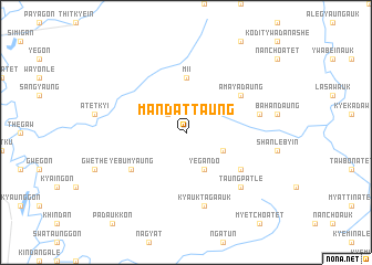 map of Mandattaung