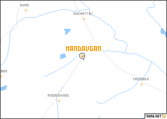 map of Mandavgan