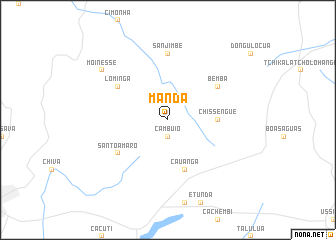 map of Manda