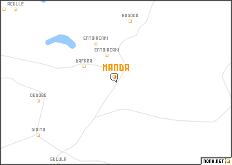 map of Manda