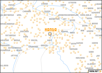 map of Mānda