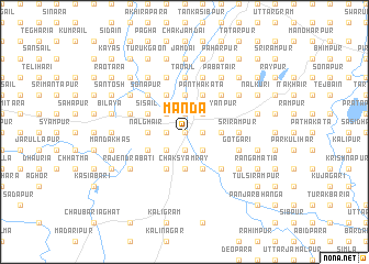 map of Mānda