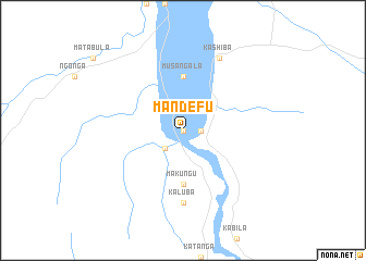 map of Mandefu