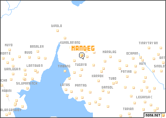 map of Mandeg