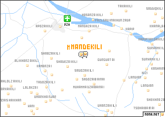 map of Mande Kili