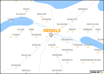 map of Mandelé