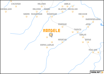 map of Mandele