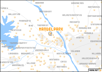 map of Mandel Park