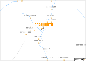 map of Mandembata