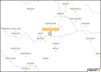 map of Mandera