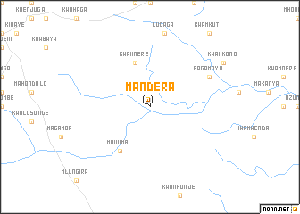 map of Mandera