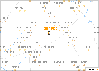 map of Mandera