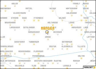 map of Mander