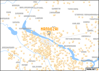 map of Mandezai