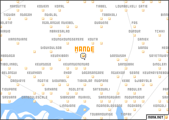map of Mande