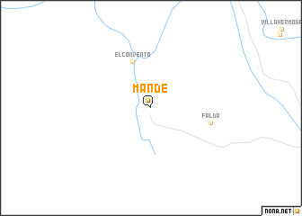 map of Mandé