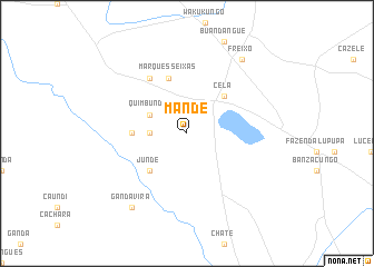 map of Mande