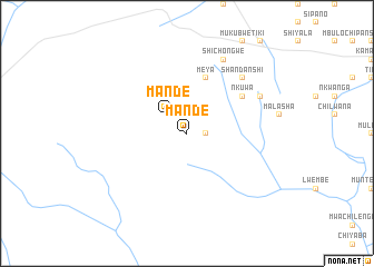 map of Mande