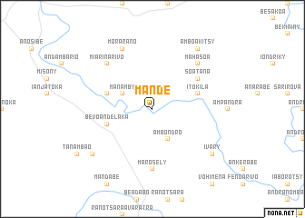 map of Mande