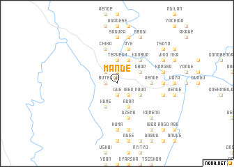 map of Mande