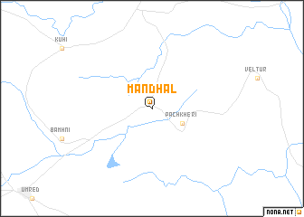 map of Mandhāl