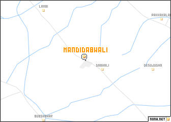 map of Mandi Dabwāli