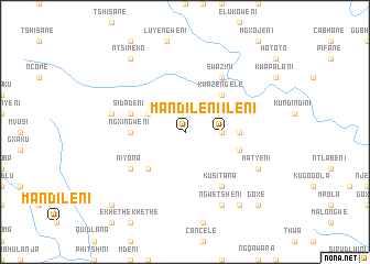 map of Mandileni