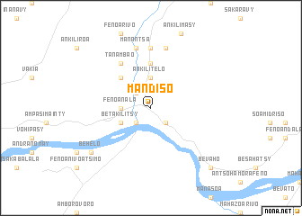 map of Mandiso