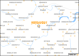 map of Mandivody