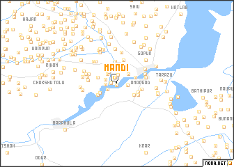 map of Mandi