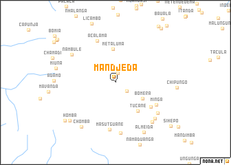 map of Mandjeda