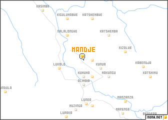 map of Mandje