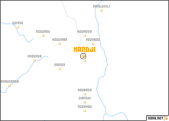 map of Mandji