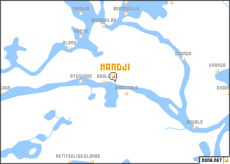 map of Mandji