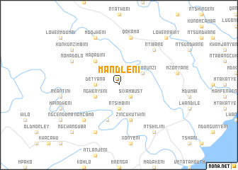 map of Mandleni