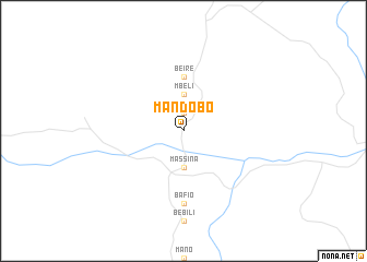 map of Mandobo