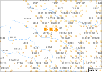 map of Mandog