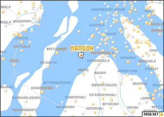 map of Mandoh