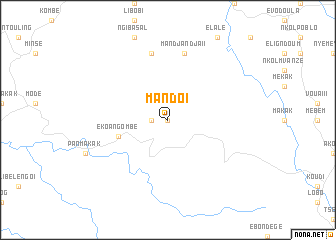 map of Mandoi