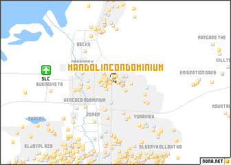 map of Mandolin Condominium