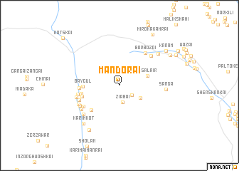 map of Mandorai