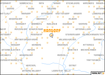 map of Mandorf