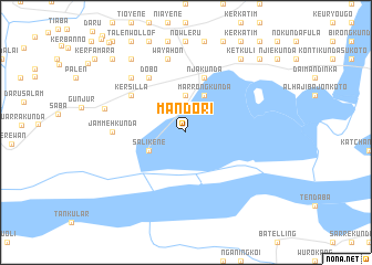 map of Mandori