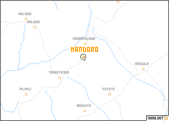 map of Mandoro