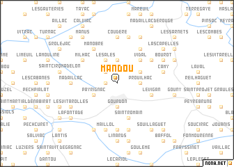 map of Mandou