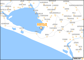 map of Mando