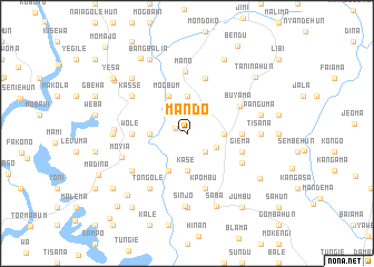 map of Mando