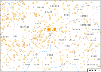 map of Māndo