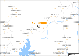 map of Mandraka