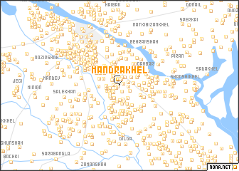 map of Mandra Khel